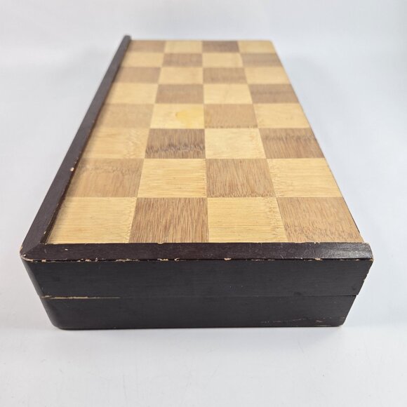 Vintage Chess Set Hungarian Folk Art Erzgebirge Complete Hand-painted Wood - Picture 5 of 16